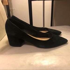 Aldo black block heels